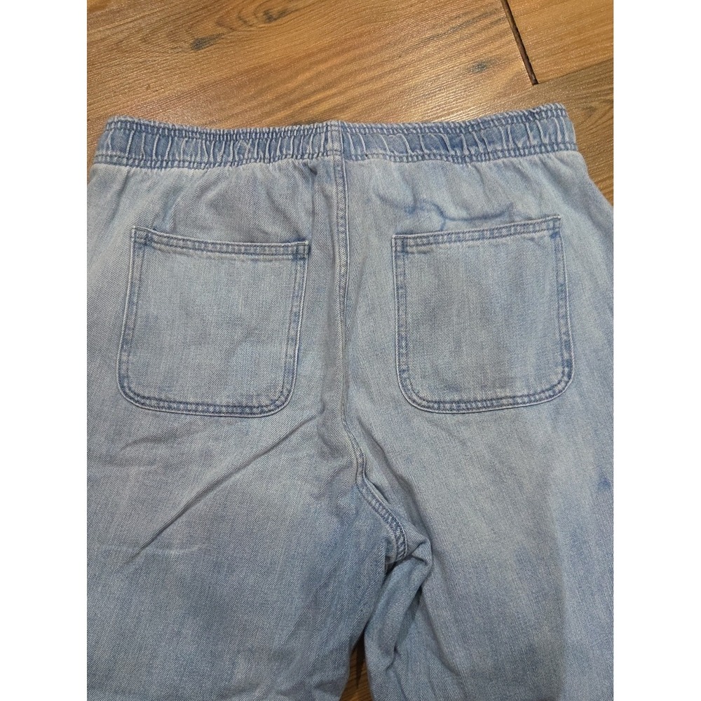 Gap Easy Jean Pull On Stretch Pull On Hi Rise Norm Weekend Large Blue Relax - Picture 6 of 7